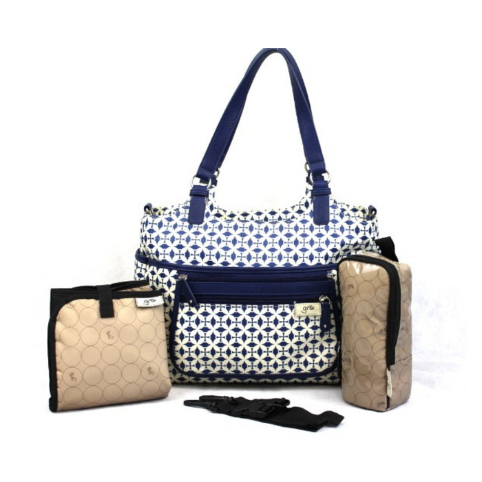 'Charlotte' Tote - Twilight Blue