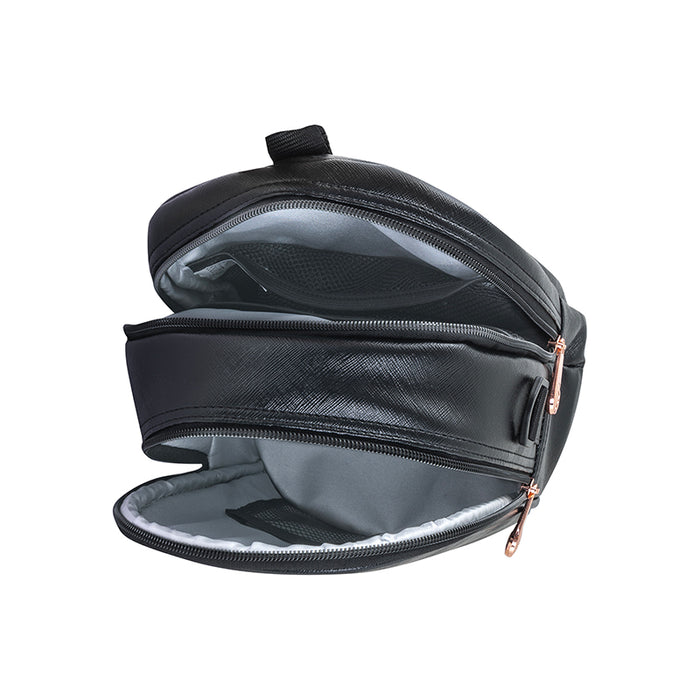 Bottle pack Vegan Leather Black