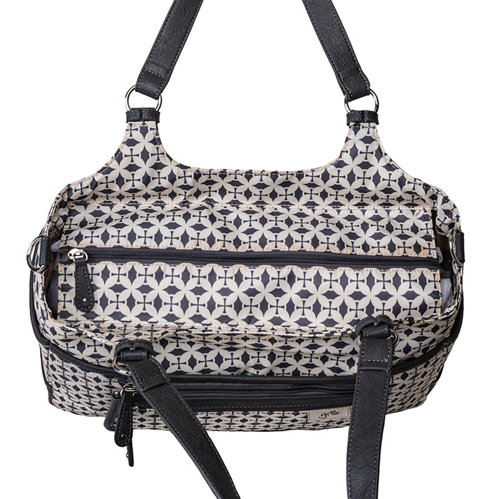 'Charlotte' Tote - Dove Grey - gr8x