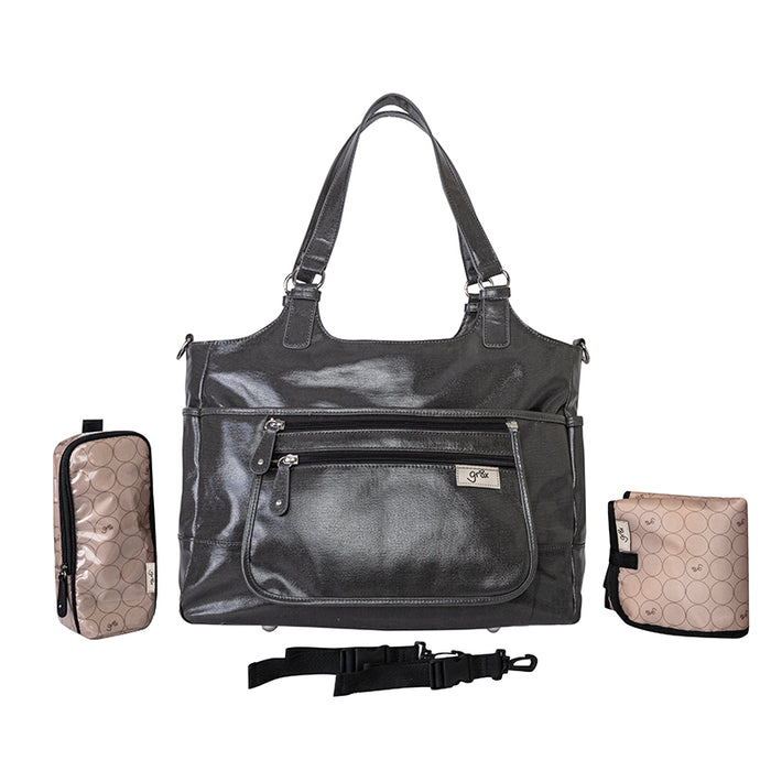 'Charlotte' Tote - Charcoal - gr8x