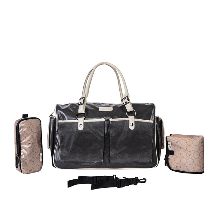 'Escapades' Holdall - Charcoal - gr8x