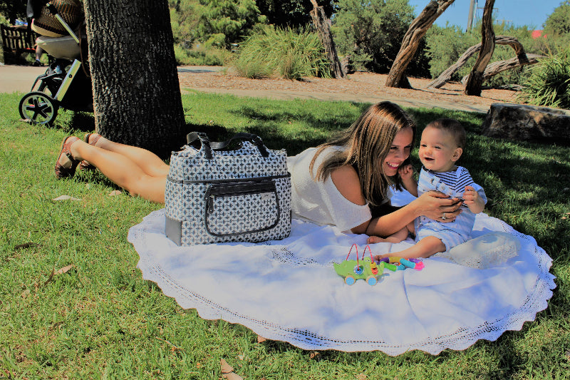 'Charlotte' Tote - Dove Grey - gr8x