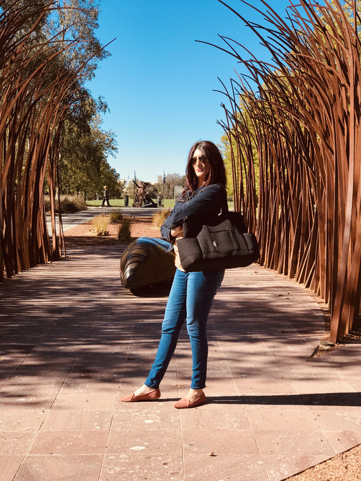 Lulu Neoprene Tote black - gr8x