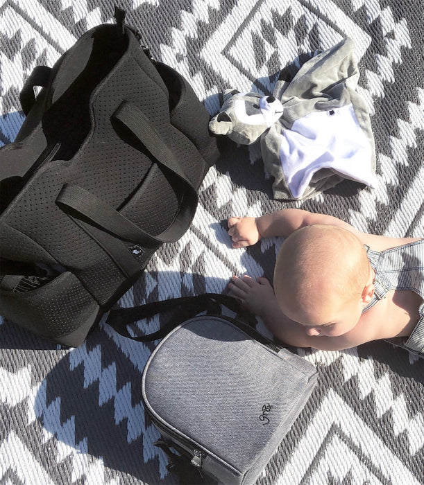 Lulu Neoprene Tote black - gr8x