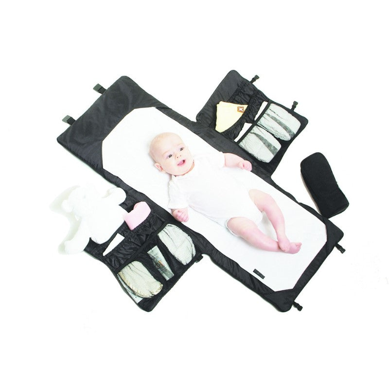 gr8x Great Expectations Baby Traveller Nappy Bag - Black