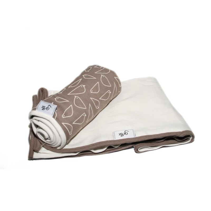 gr8x Great Expectations Birds Attraction Wraps - Brown Double