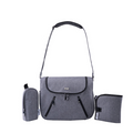 gr8x Great Expectations Zoe Nappy Bag - Snowflake Grey