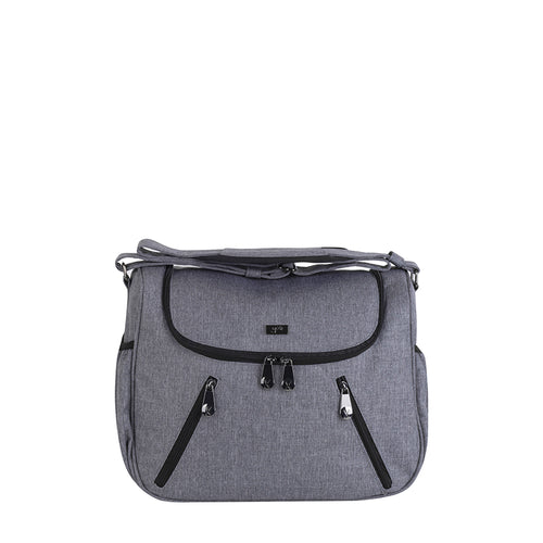 gr8x Great Expectations Zoe Nappy Bag - Snowflake Grey