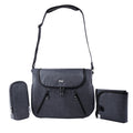 gr8x Great Expectations Zoe Satchel Nappy Bag - Charcoal