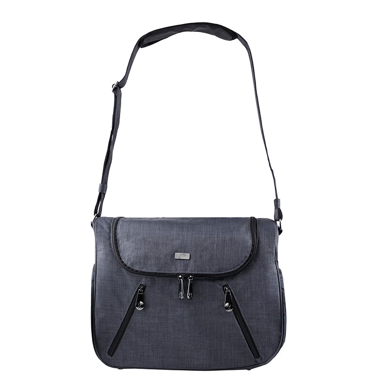 gr8x Great Expectations Zoe Satchel Nappy Bag - Charcoal