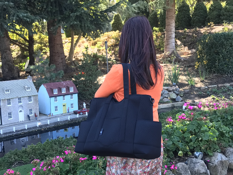 Lulu Neoprene Tote black - gr8x