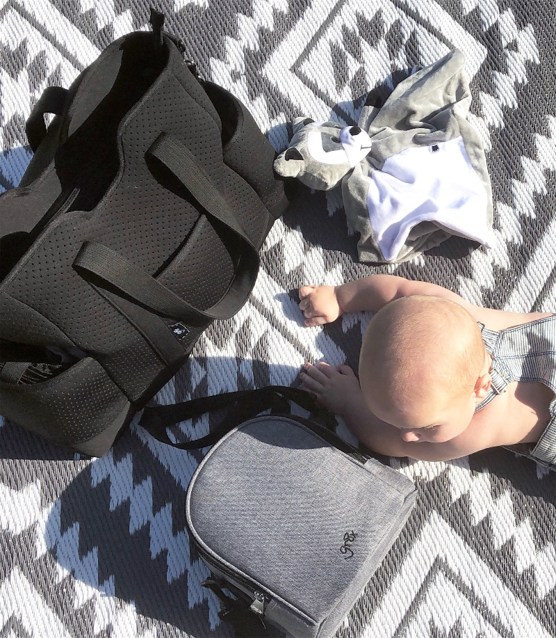 Lulu Neoprene Tote black - gr8x